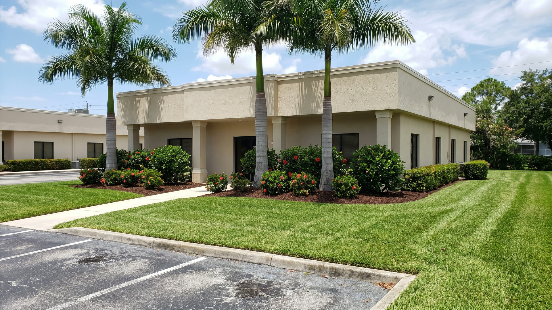 Property after ManageMowed service